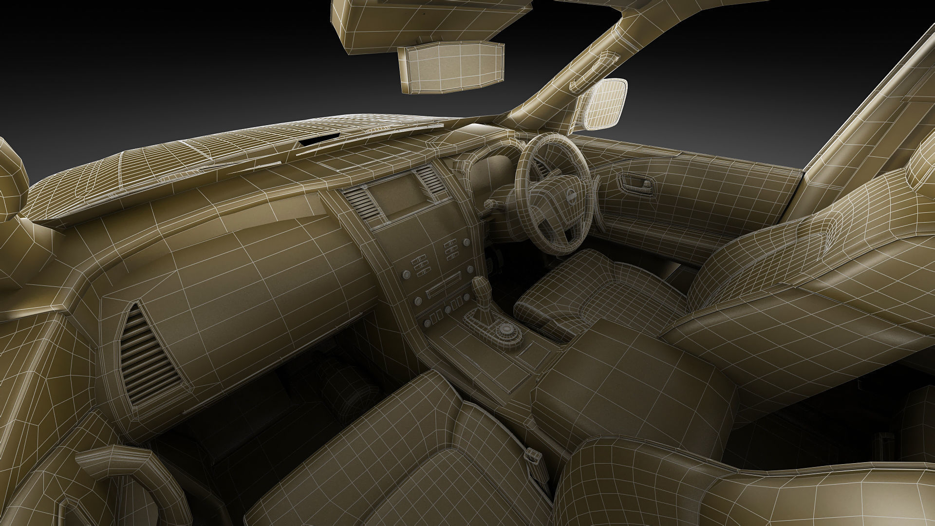 Nissan Patrol 2020 3D model_26