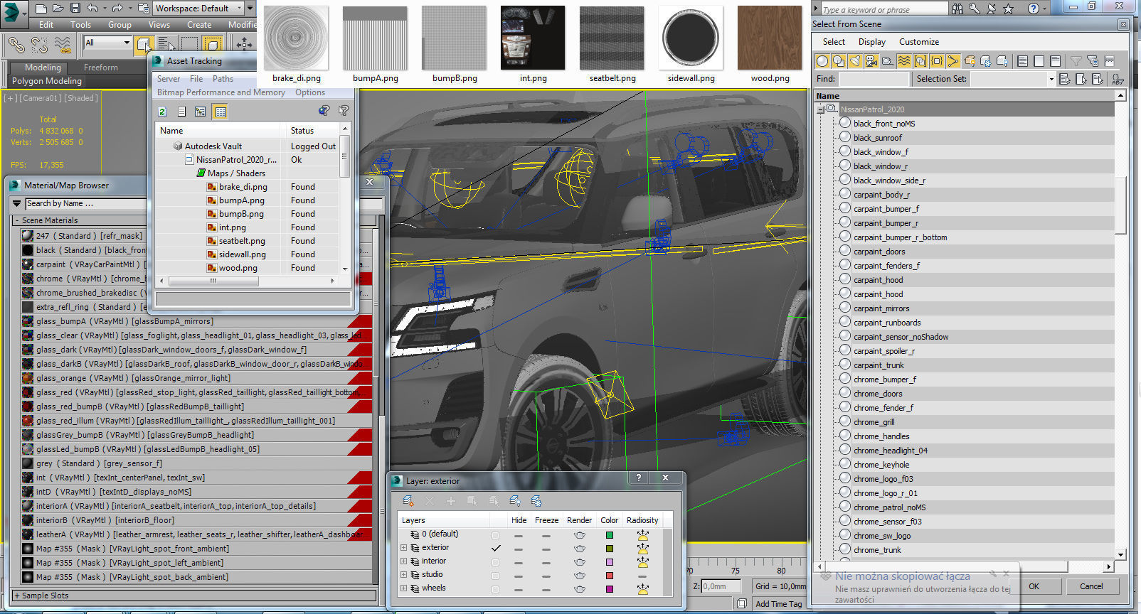Nissan Patrol 2020 3D model_28
