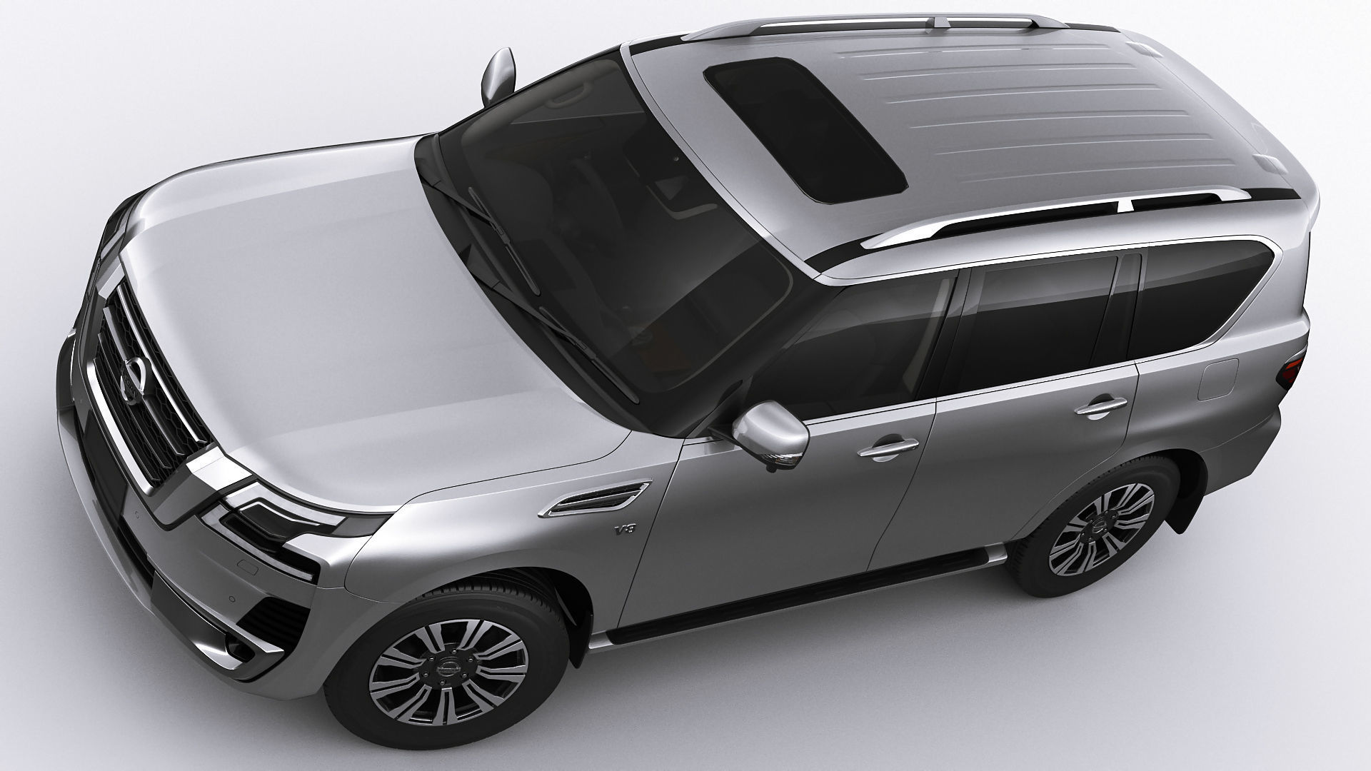 Nissan Patrol 2020 3D model_7