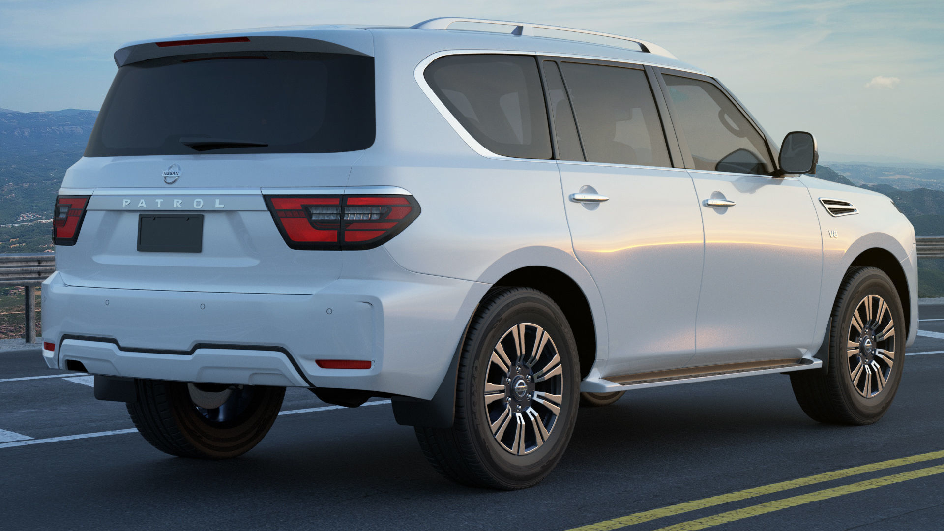 Nissan Patrol 2020 3D model_19