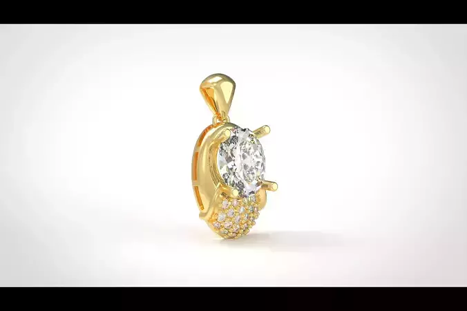 Model 256 Diamond Pendant