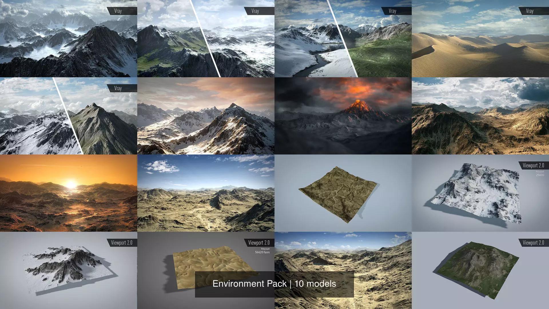 Environment Pack 3D Model Collection_0