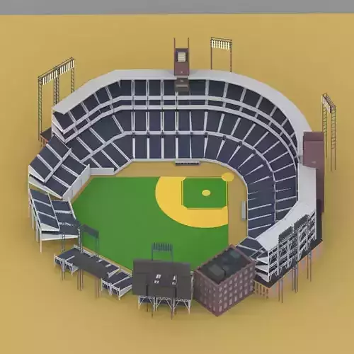 Petco Park 3D model