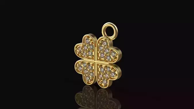 Model 268 Clover Necklace 