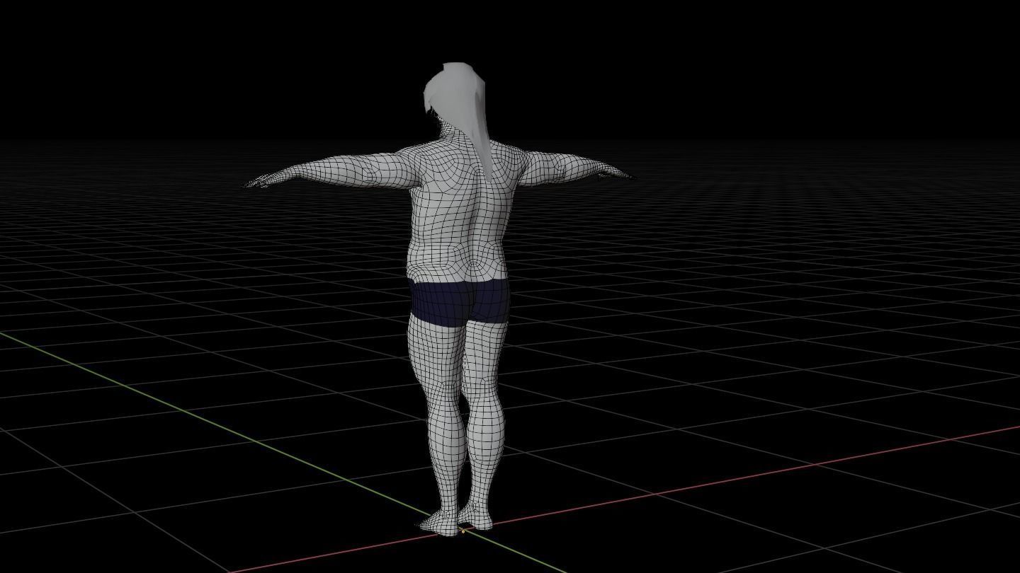 Saudi Character who looks like Turkey Al-ELsheikh  3D model_3