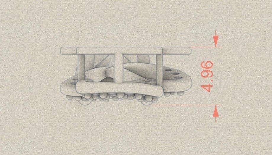 Model 272 Diamond Pendant 3D print model_5