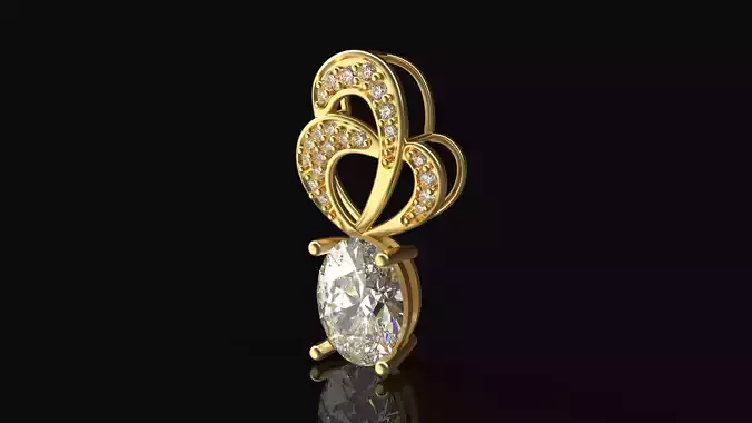 Model 272 Diamond Pendant