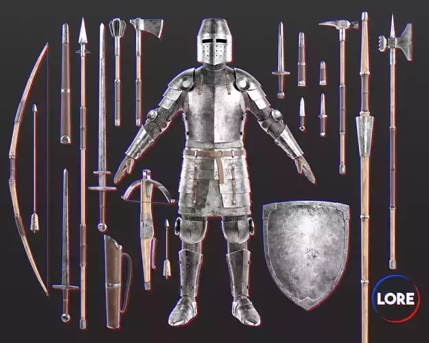 Medieval Collection Knightly Armory 