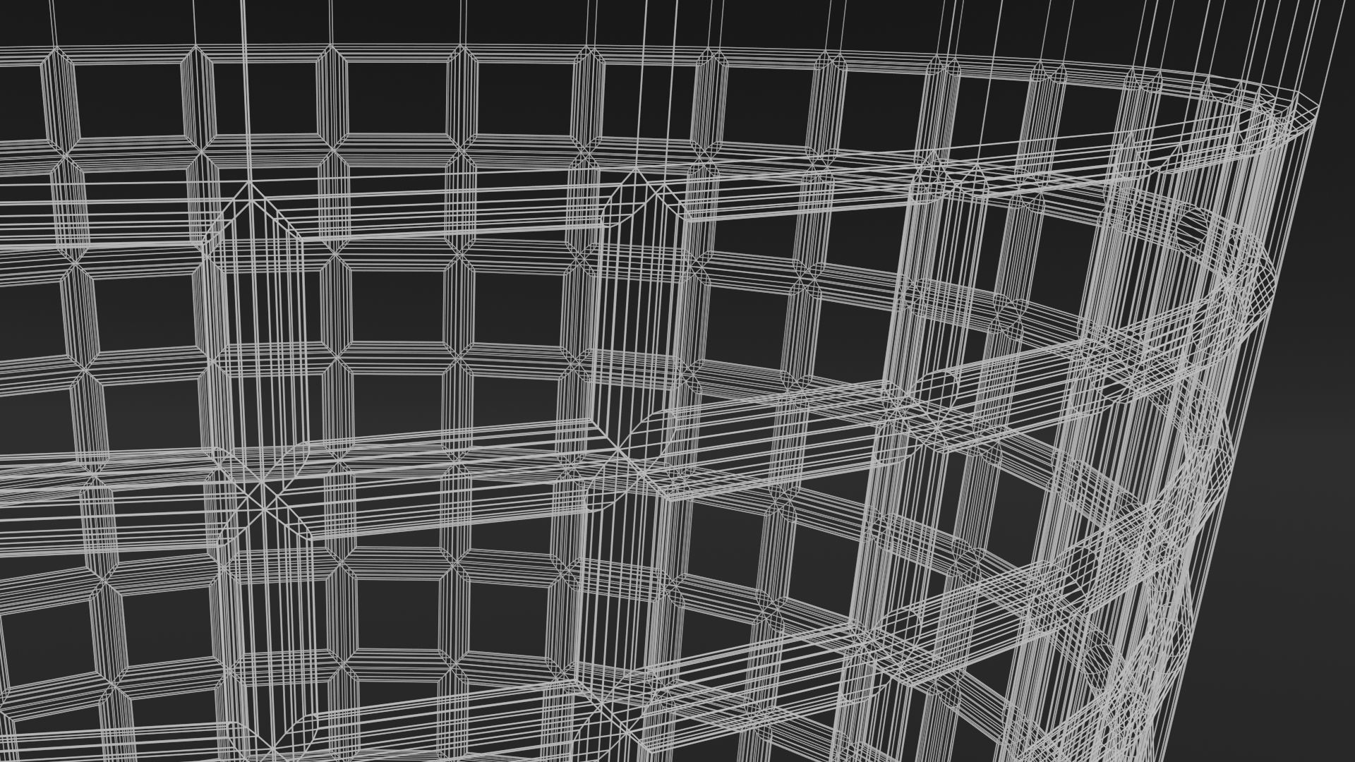 Trash Bin Low-poly 3D model_6