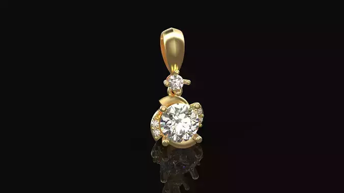 Model 281 Diamond Pendant
