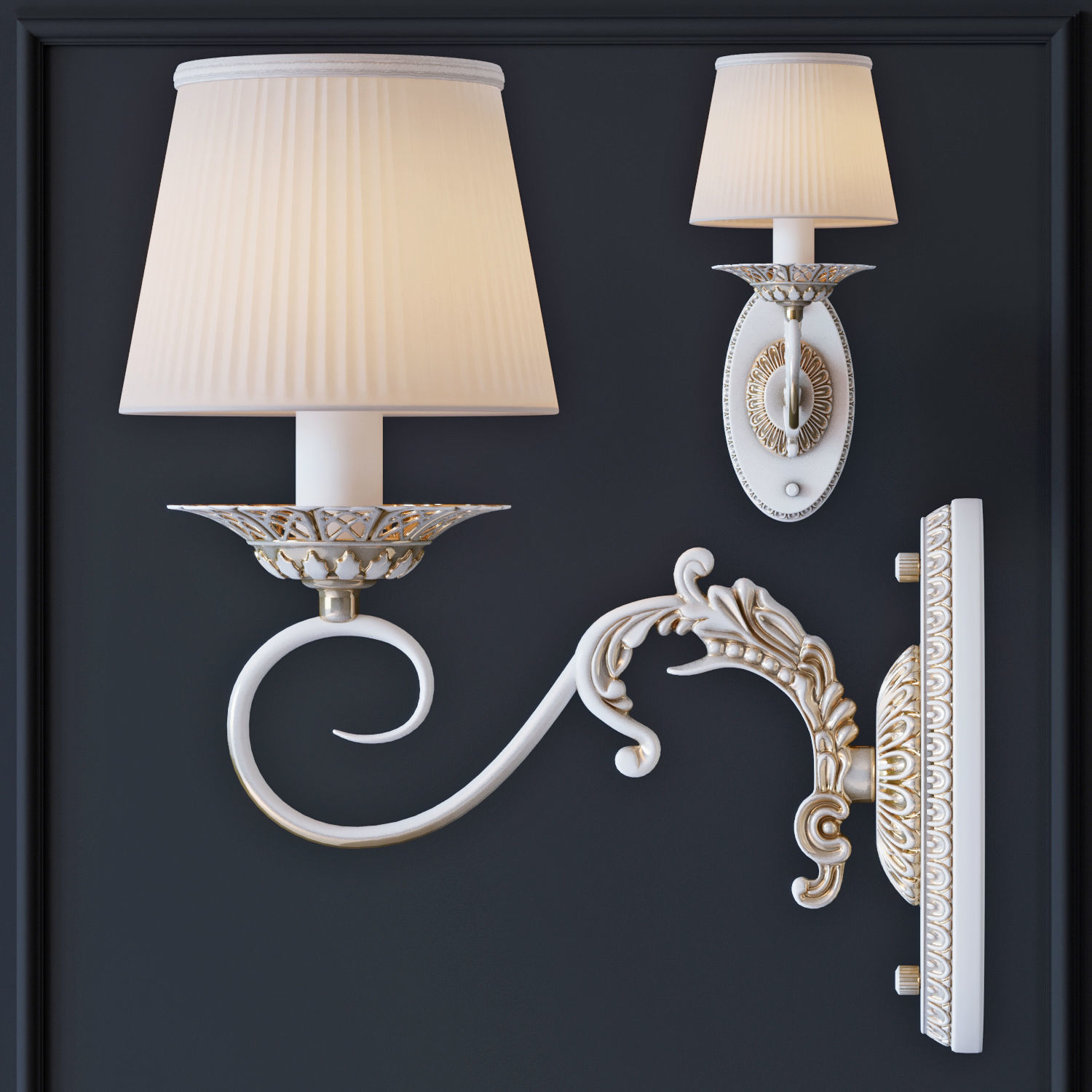Sconce MW-Light Ariadna 450024001 3D model_1