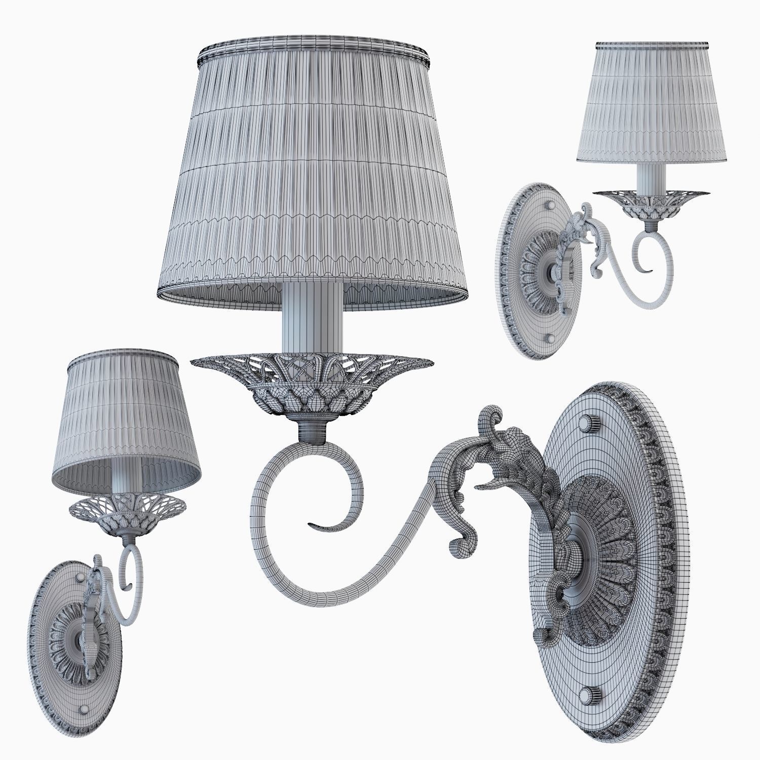 Sconce MW-Light Ariadna 450024001 3D model_2