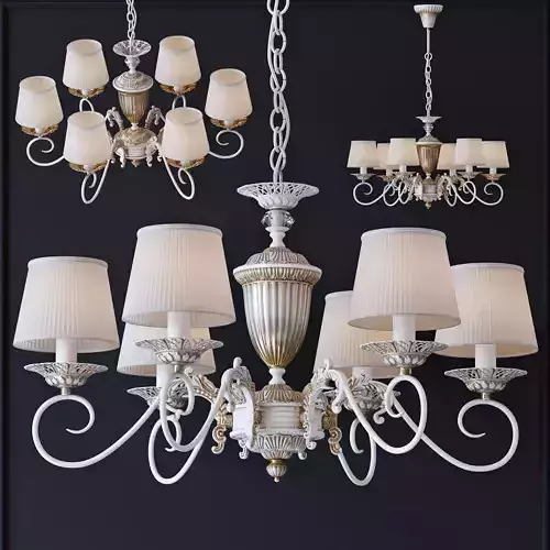 Suspended chandelier MW-Light Ariadne 450014106 3D model