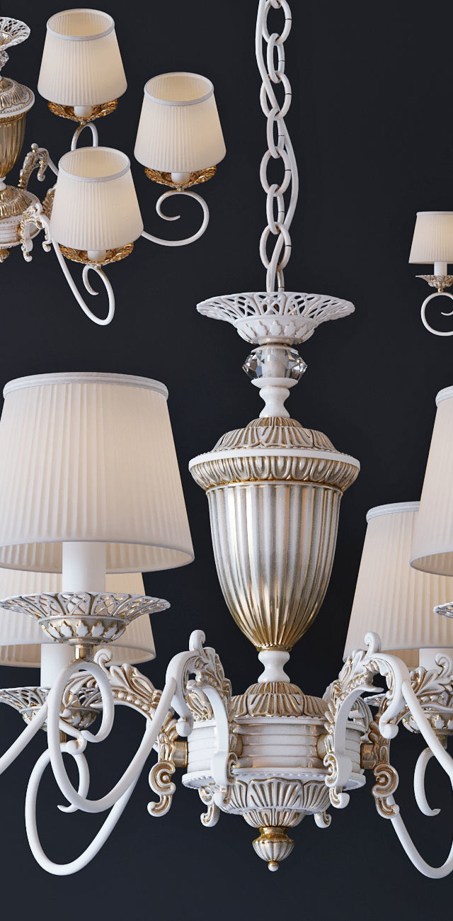 Suspended chandelier MW-Light Ariadne 450014106 3D model_1