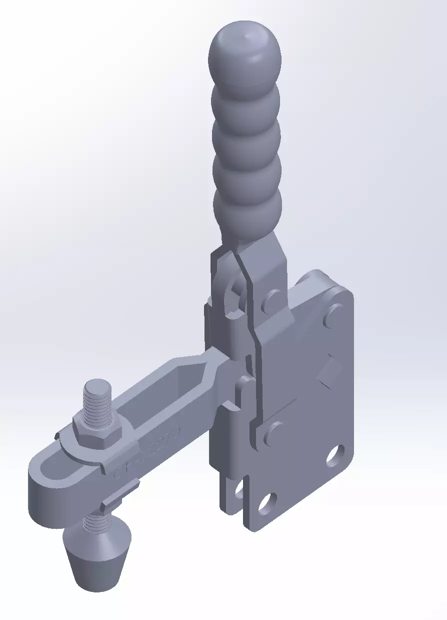 GP-1210-UB latch Free 3D model_0