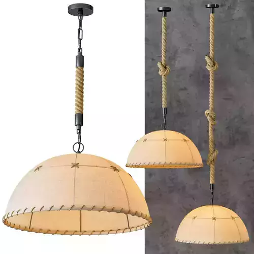 Chandelier Old Chad 2 3D model