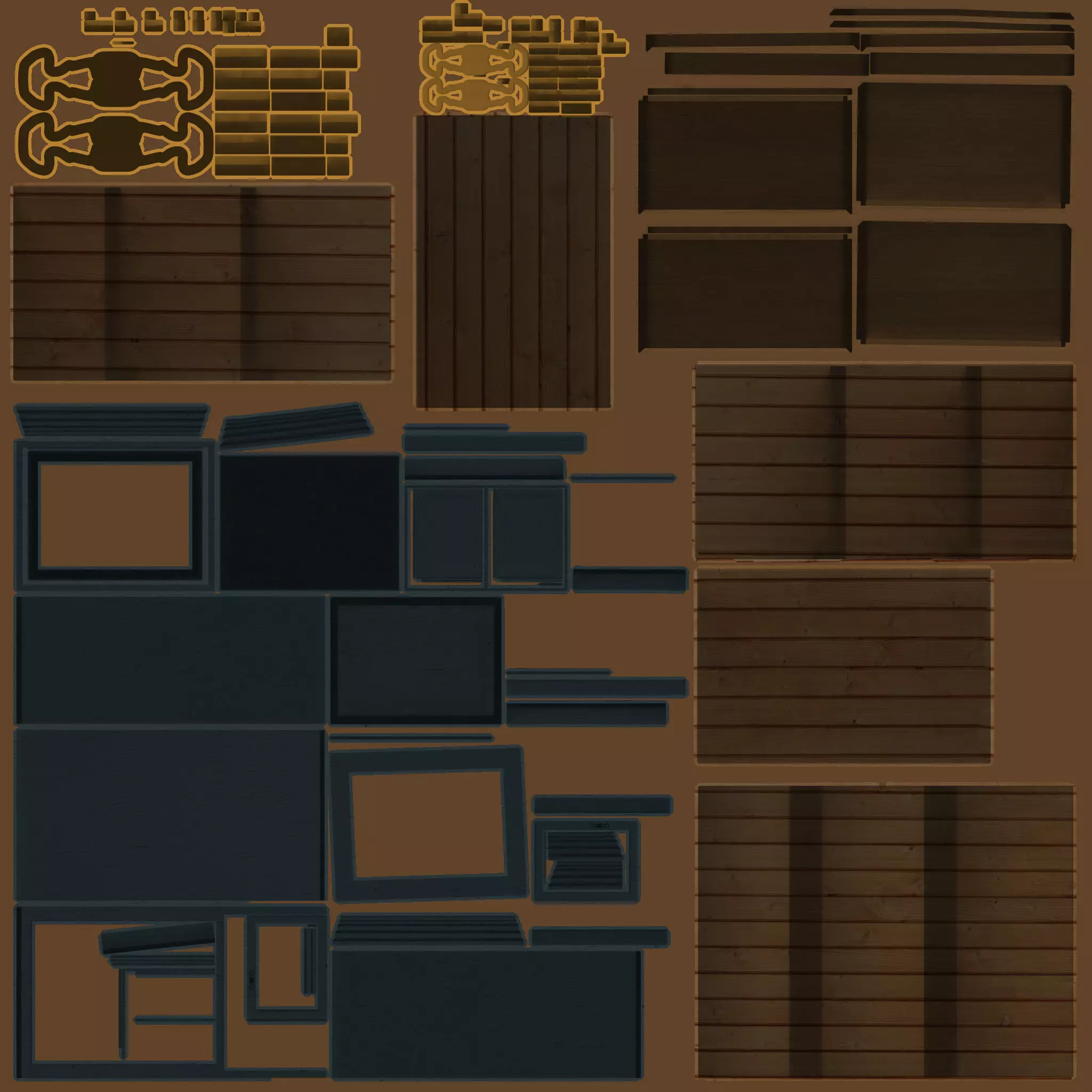 Book Shelf Free 3D model