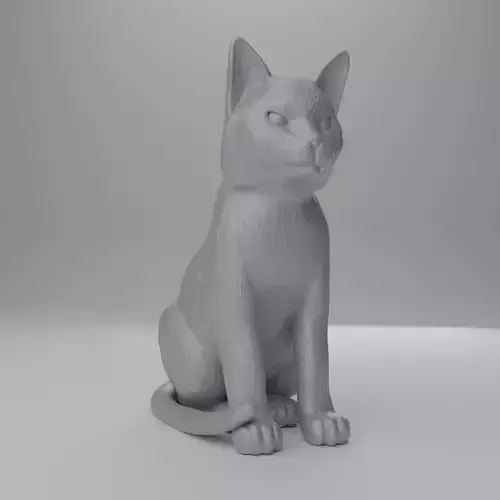Cat Statue