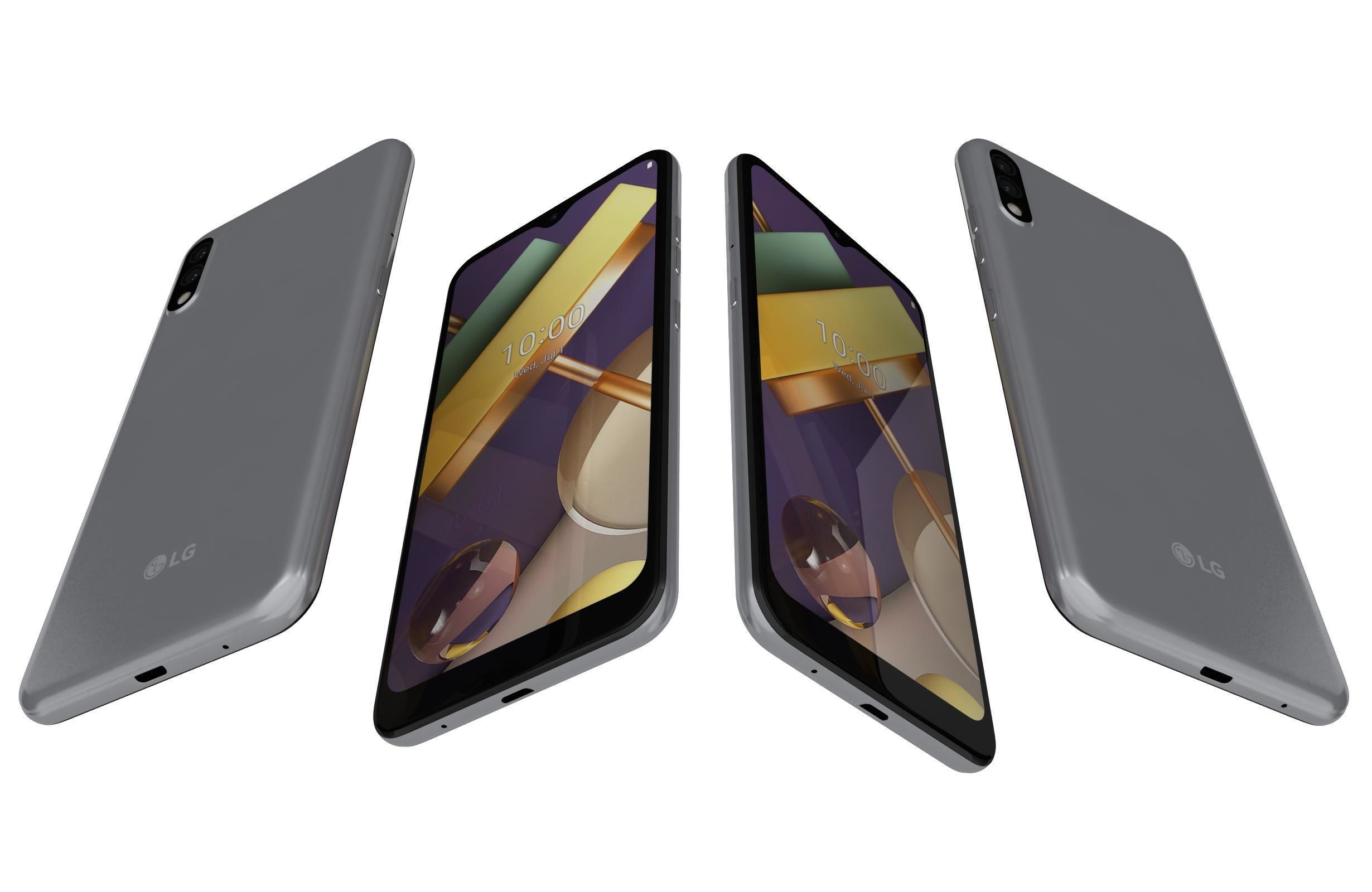 LG K22 Titan 3D model_5