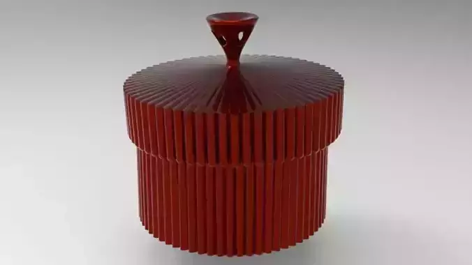 Jewellery Box with Stl File  for 3D Print  3D print model