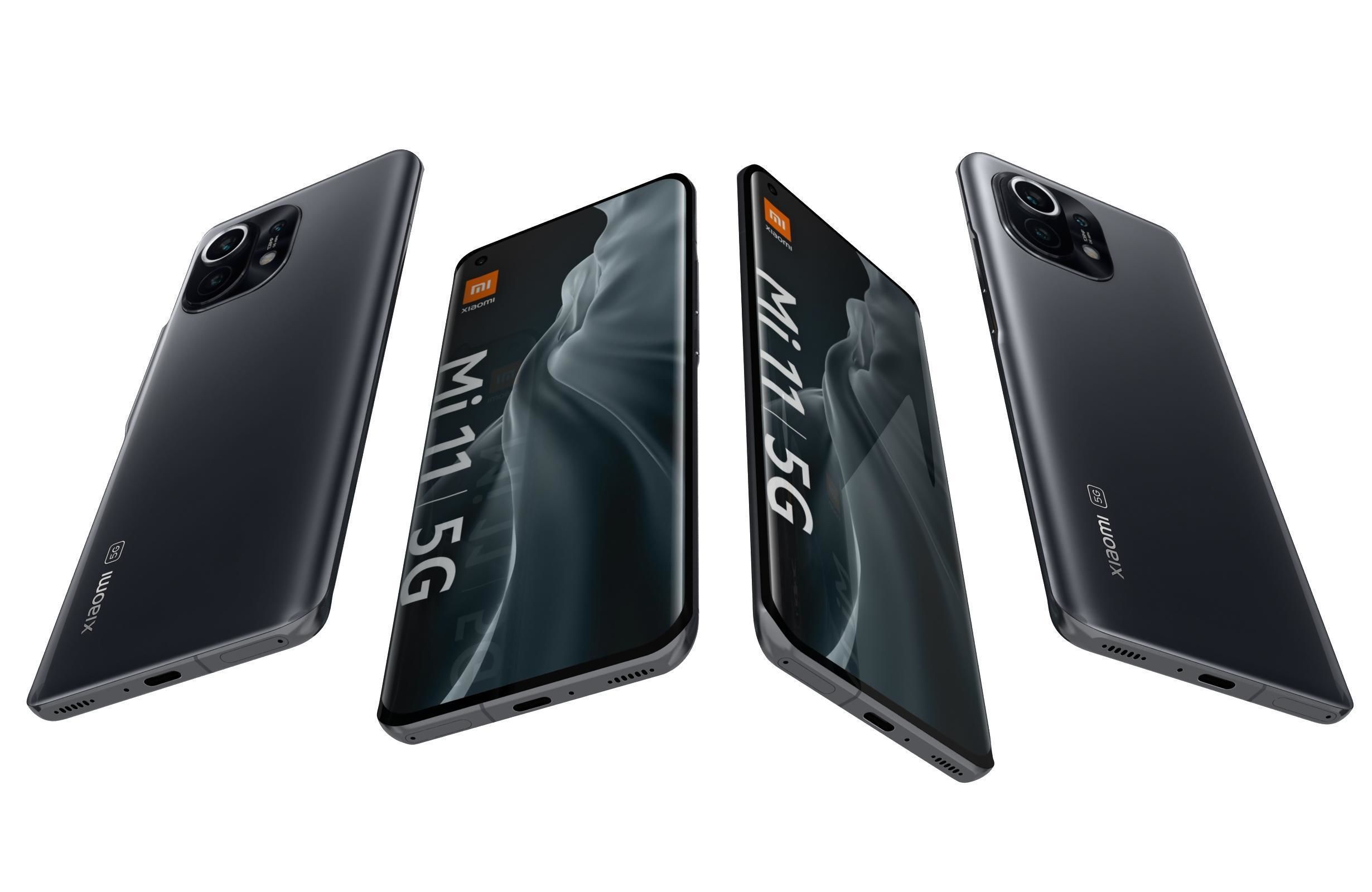 Xiaomi Mi 11 5G All Colors 3D model_16