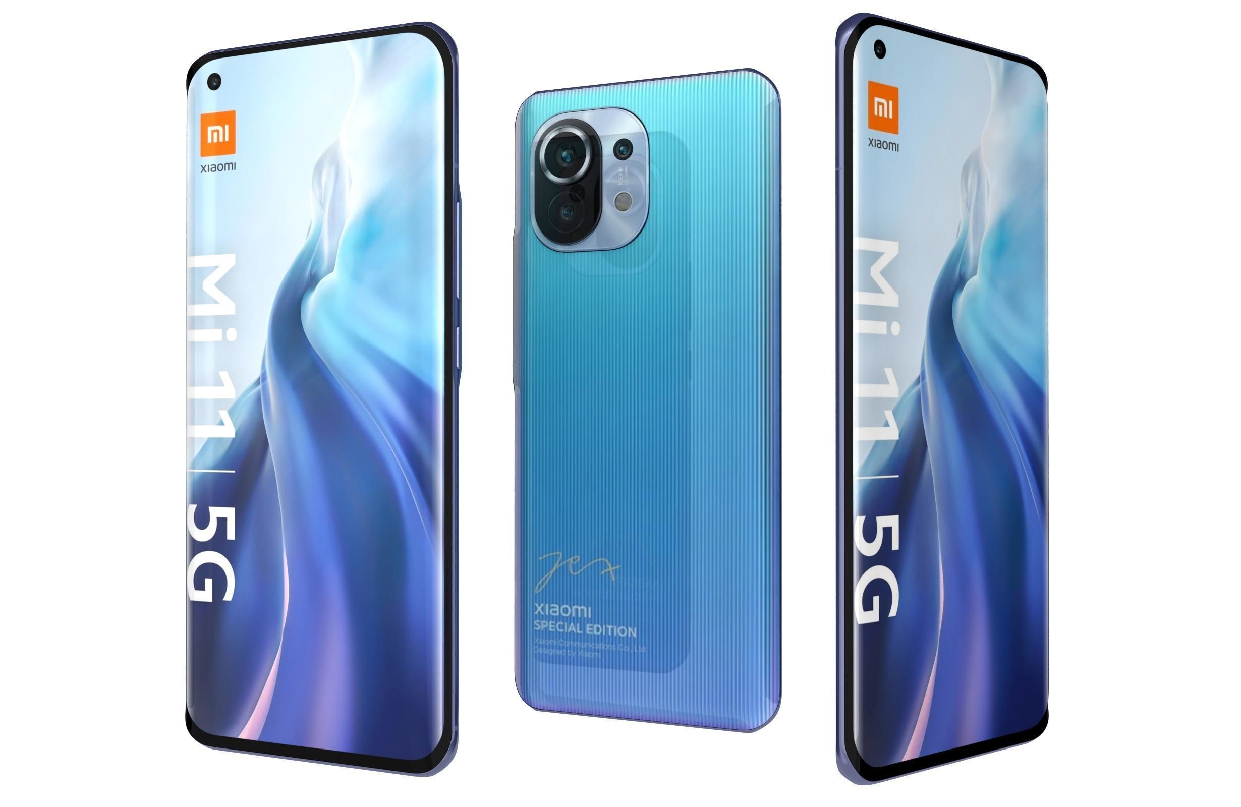 Xiaomi Mi 11 5G All Colors 3D model_26