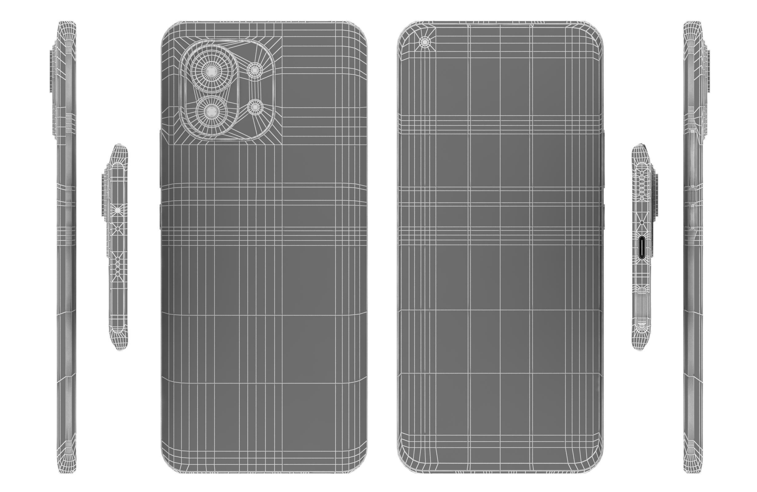 Xiaomi Mi 11 5G All Colors 3D model_33