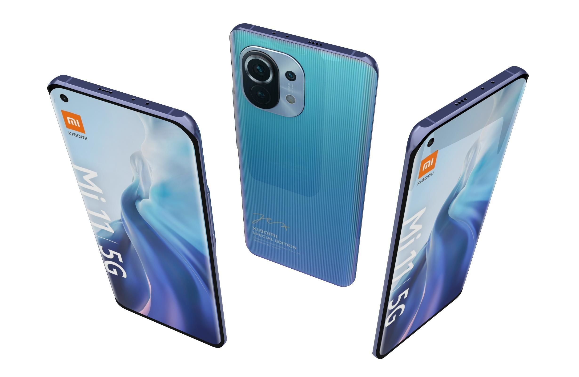 Xiaomi Mi 11 5G All Colors 3D model_25