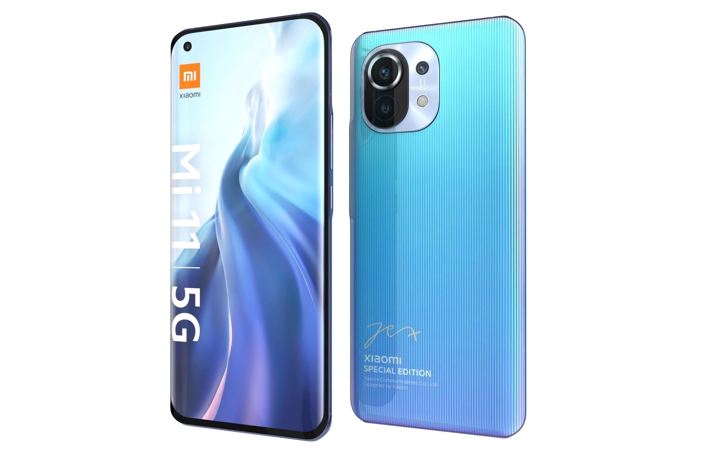 Xiaomi Mi 11 5G All Colors 3D model_30