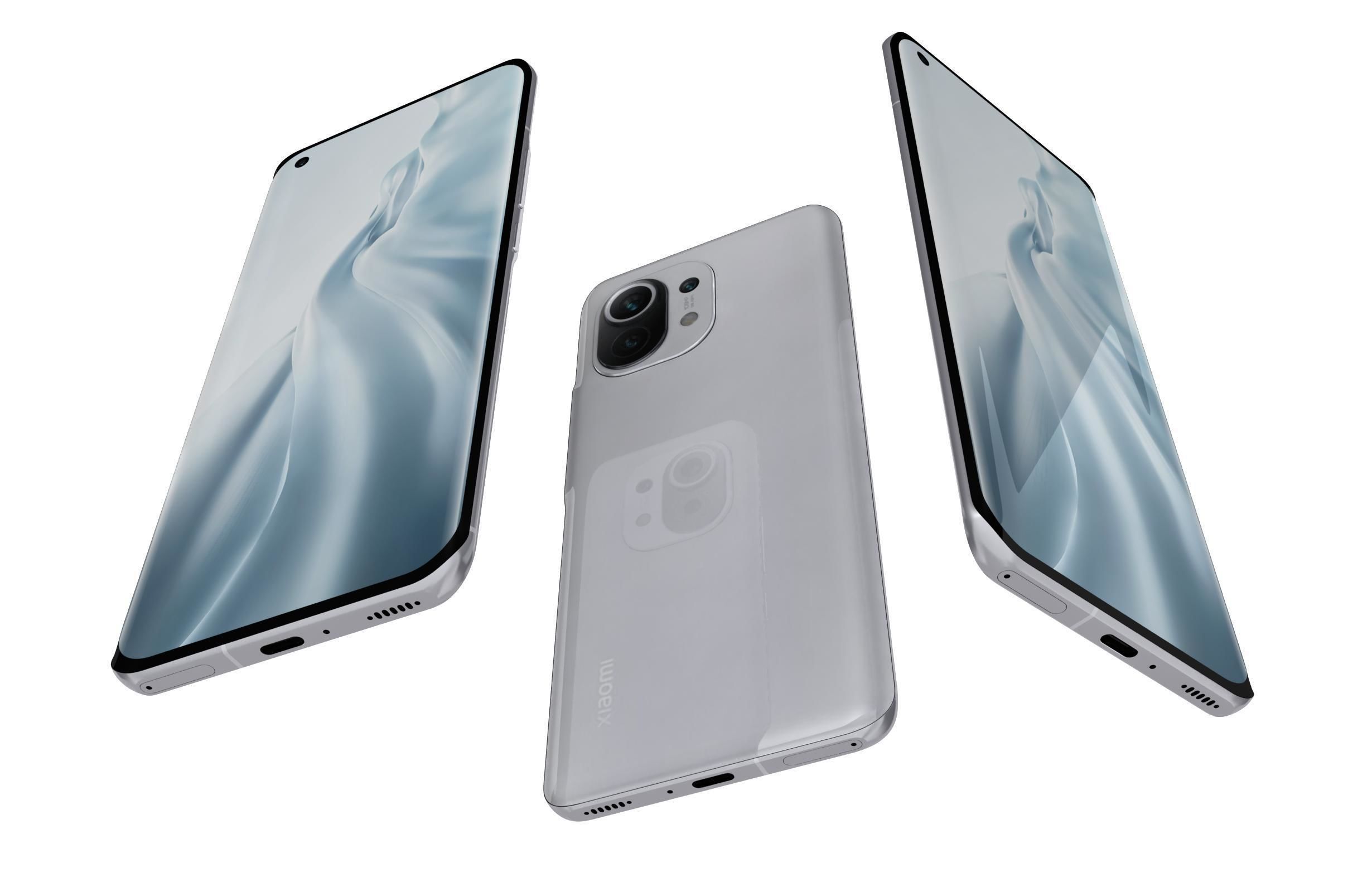 Xiaomi Mi 11 5G All Colors 3D model_9