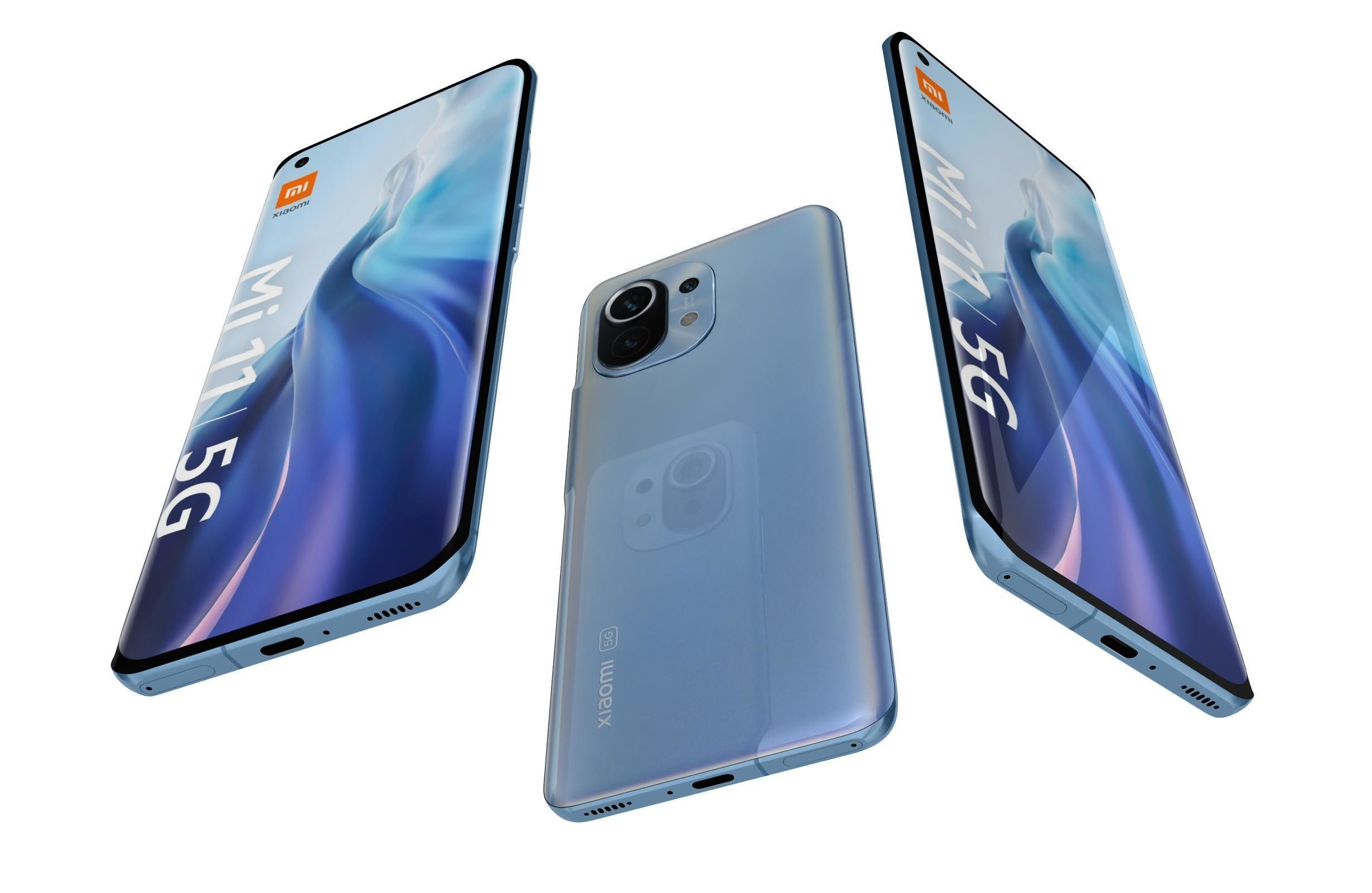 Xiaomi Mi 11 5G All Colors 3D model_8