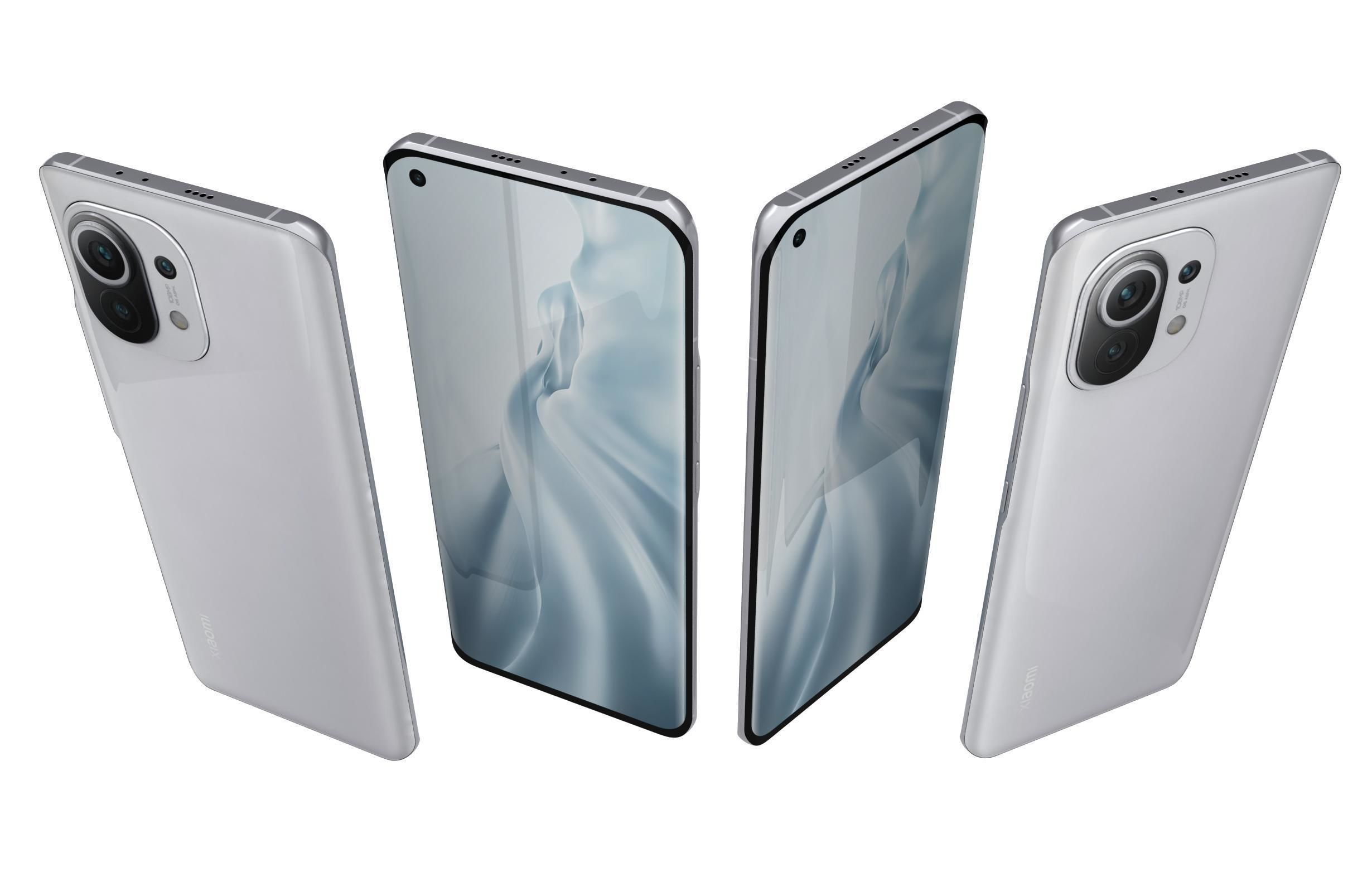Xiaomi Mi 11 5G All Colors 3D model_15