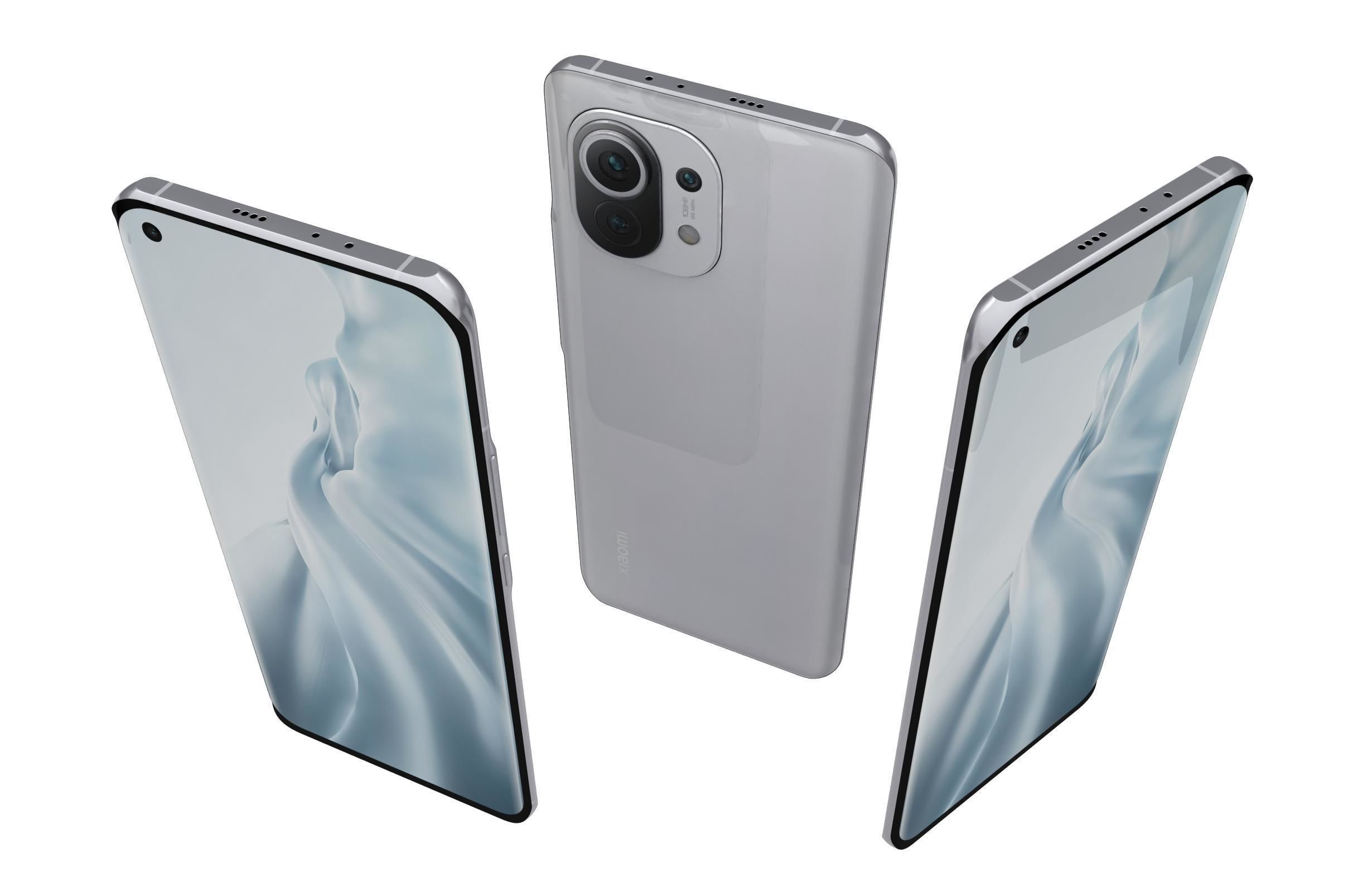 Xiaomi Mi 11 5G All Colors 3D model_6