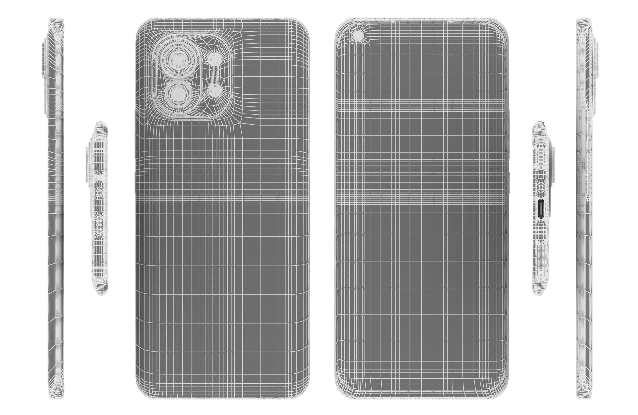 Xiaomi Mi 11 5G All Colors 3D model_34