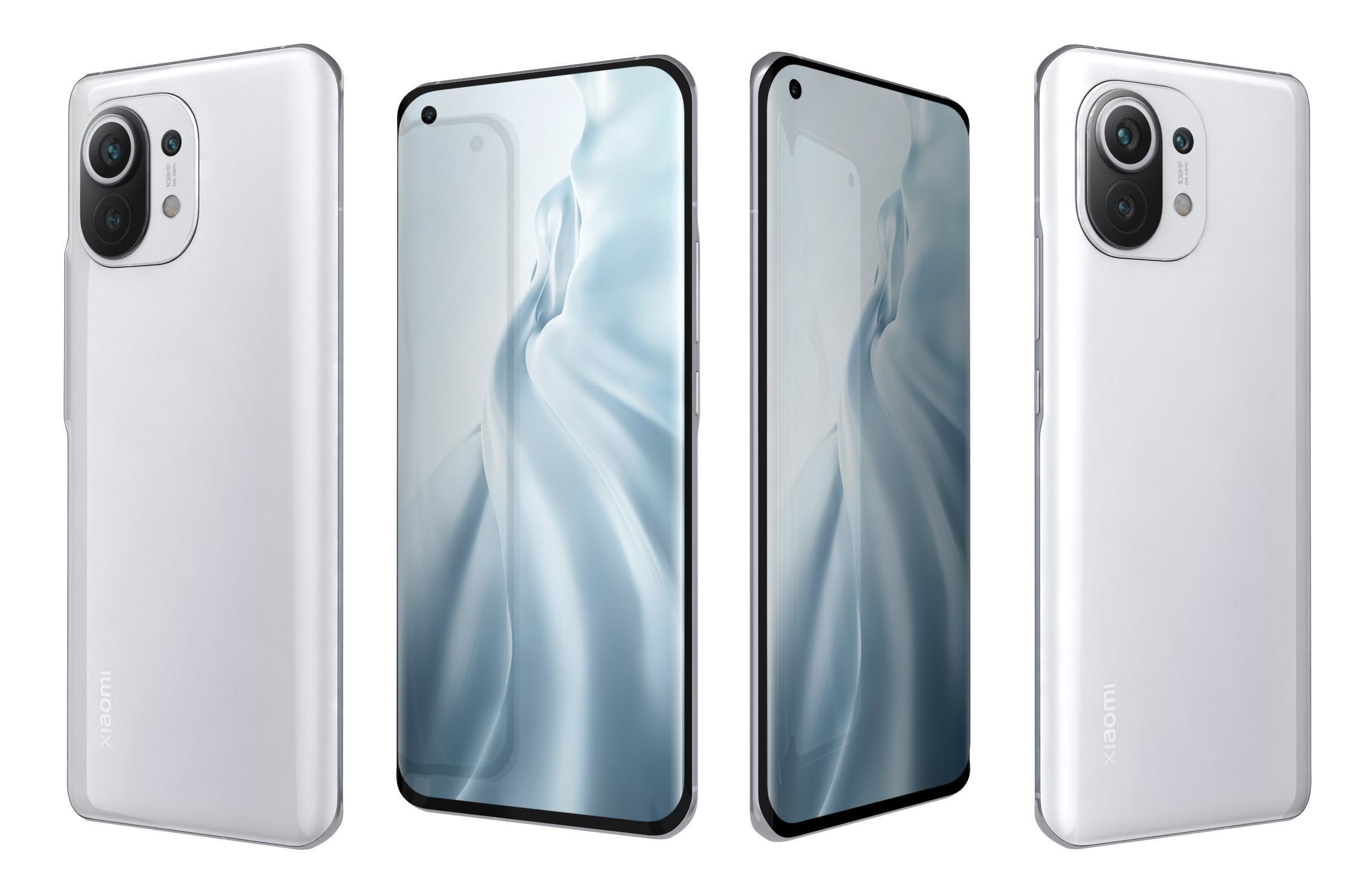 Xiaomi Mi 11 5G All Colors 3D model_12