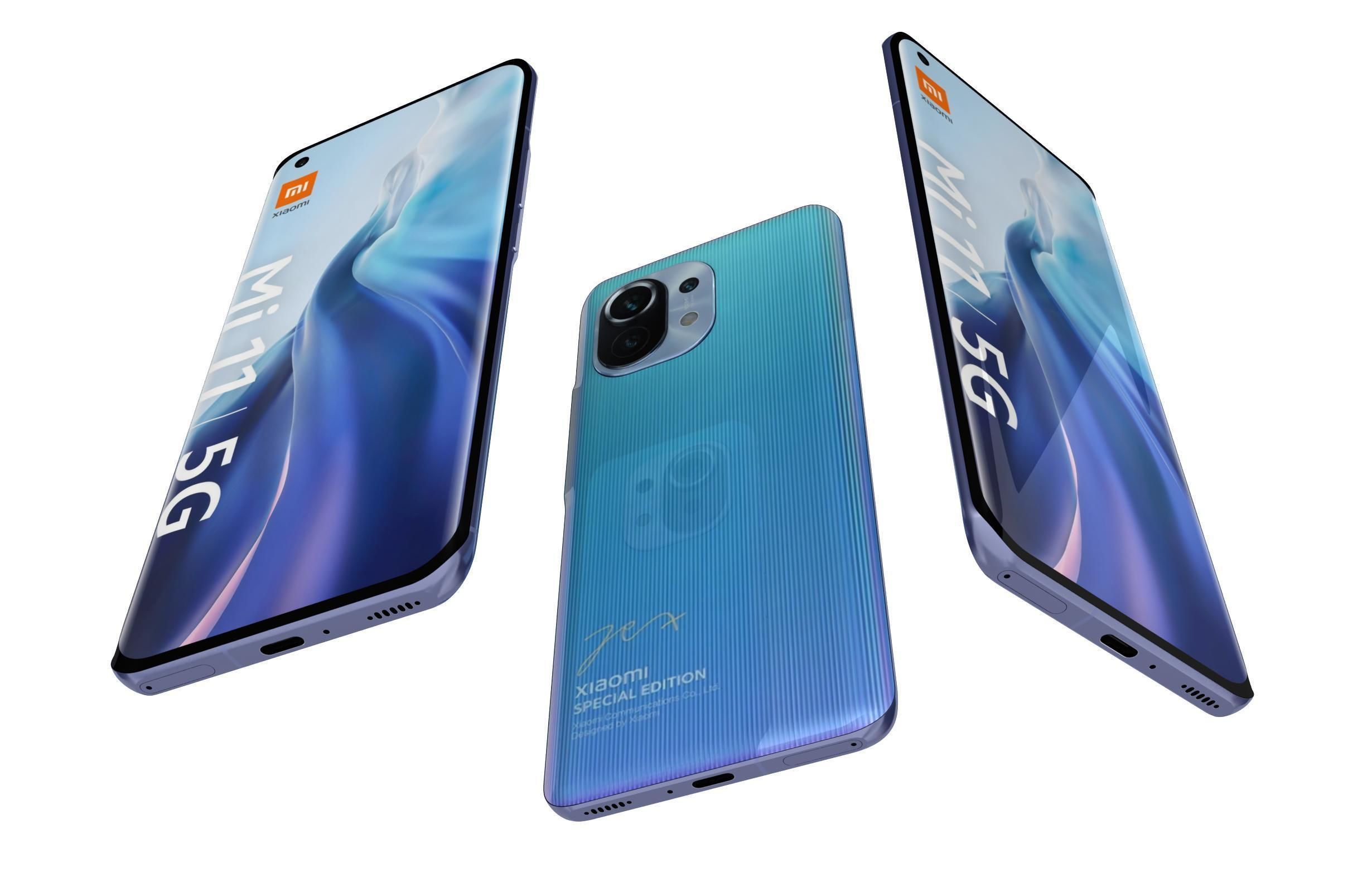 Xiaomi Mi 11 5G All Colors 3D model_31