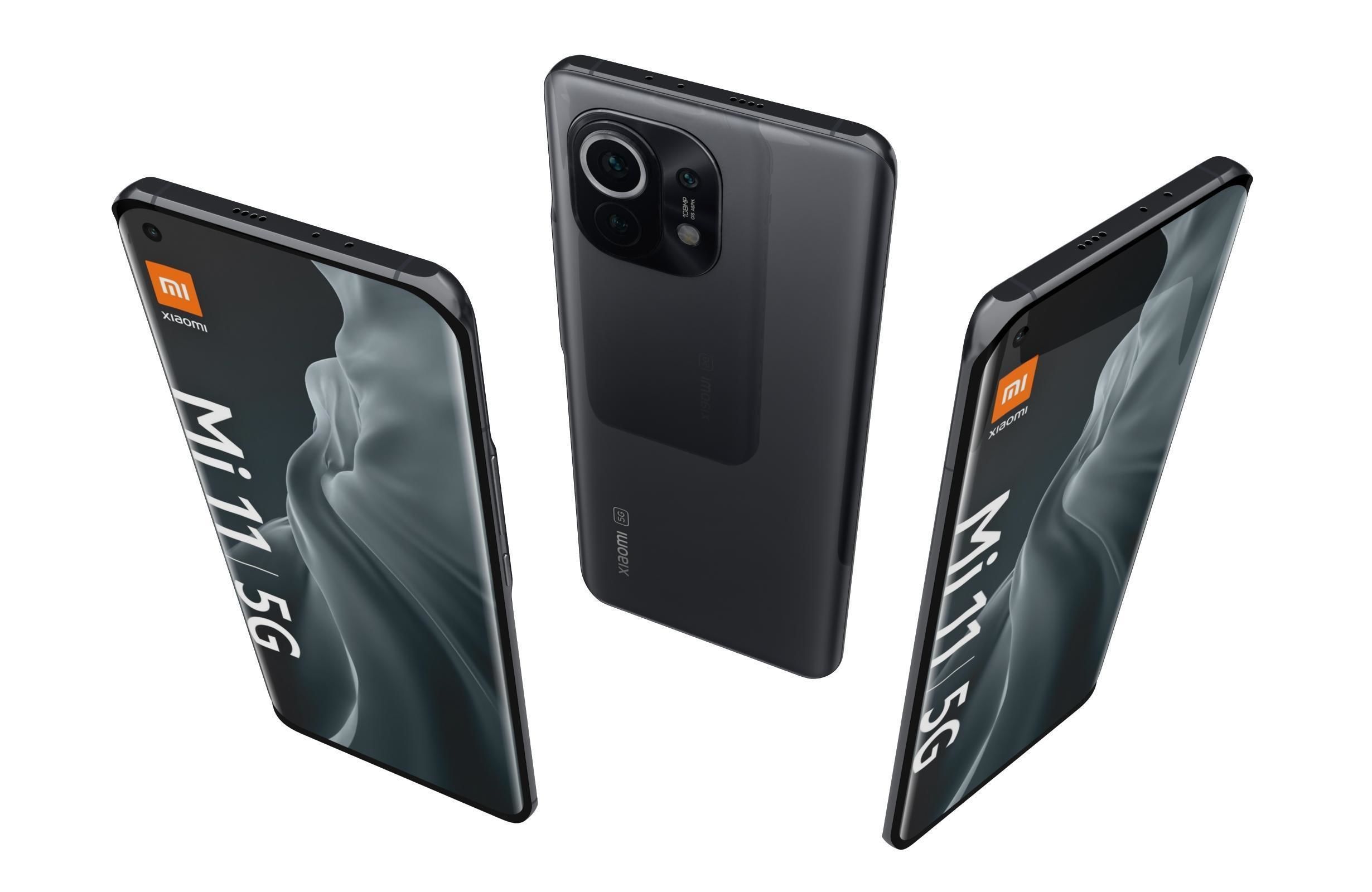 Xiaomi Mi 11 5G All Colors 3D model_4