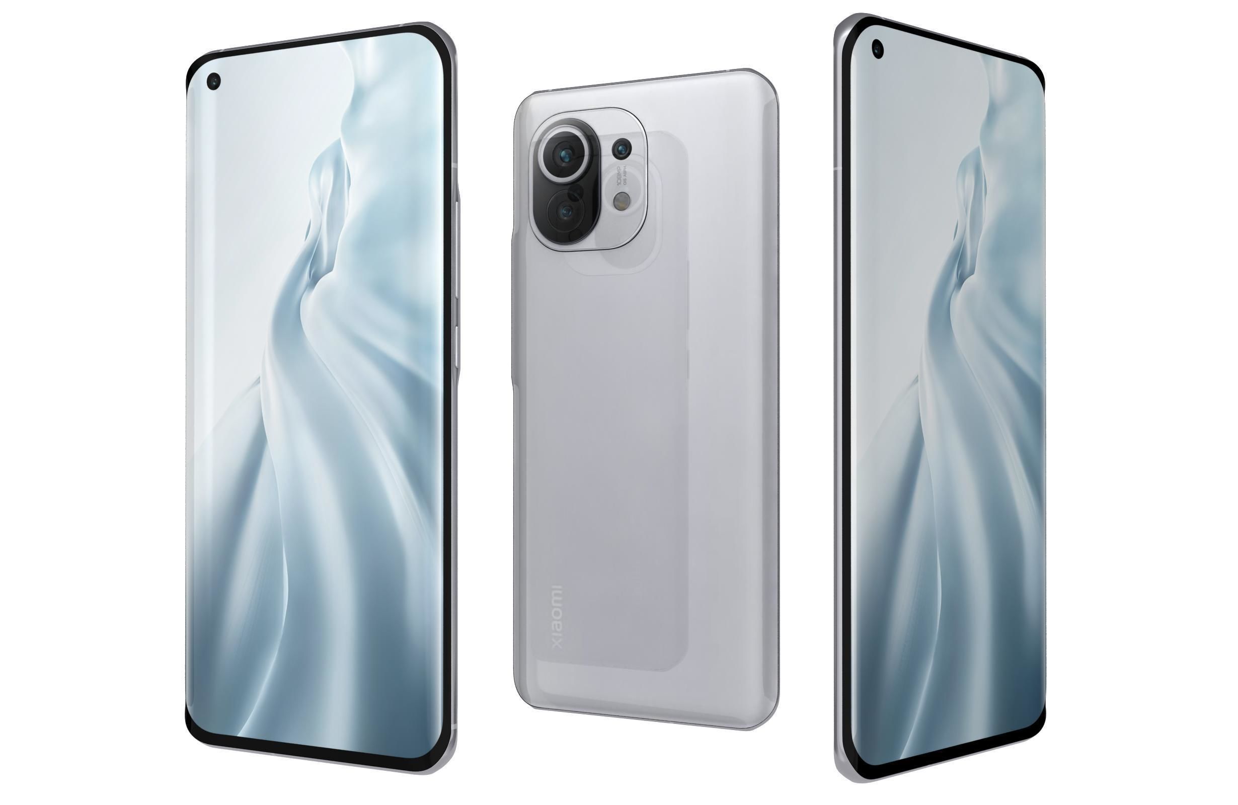 Xiaomi Mi 11 5G All Colors 3D model_3