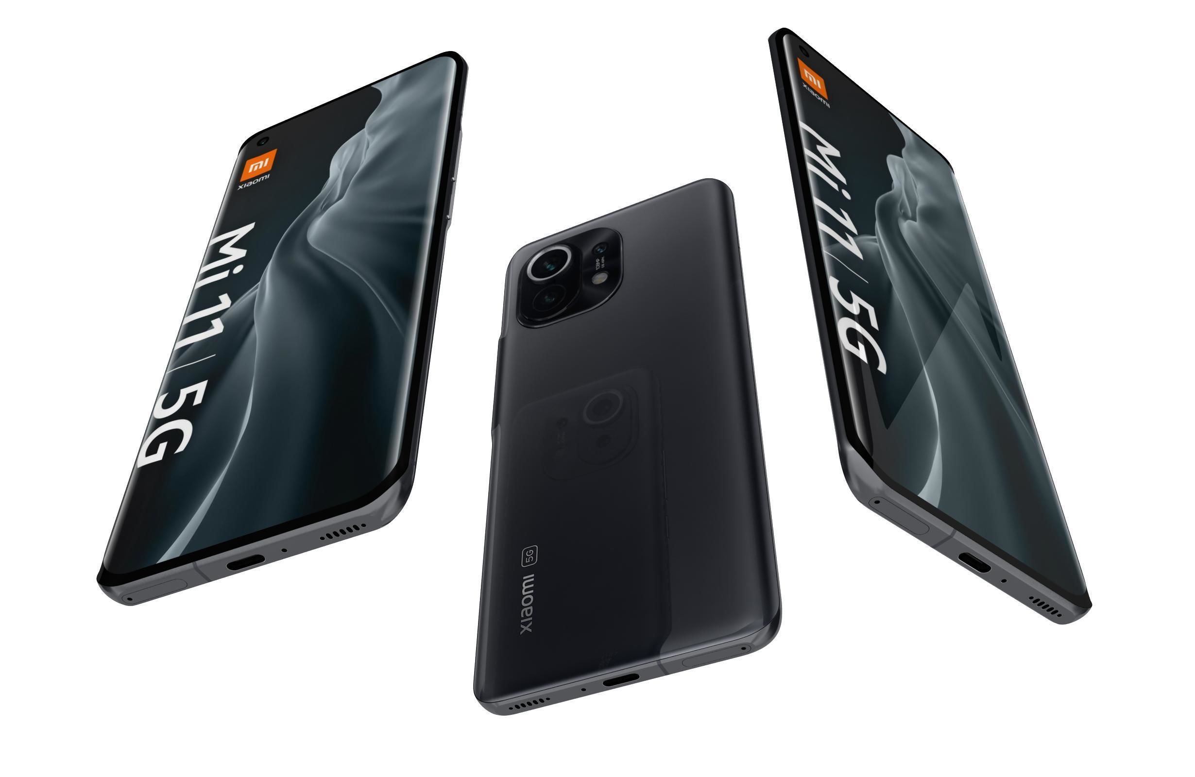 Xiaomi Mi 11 5G All Colors 3D model_7