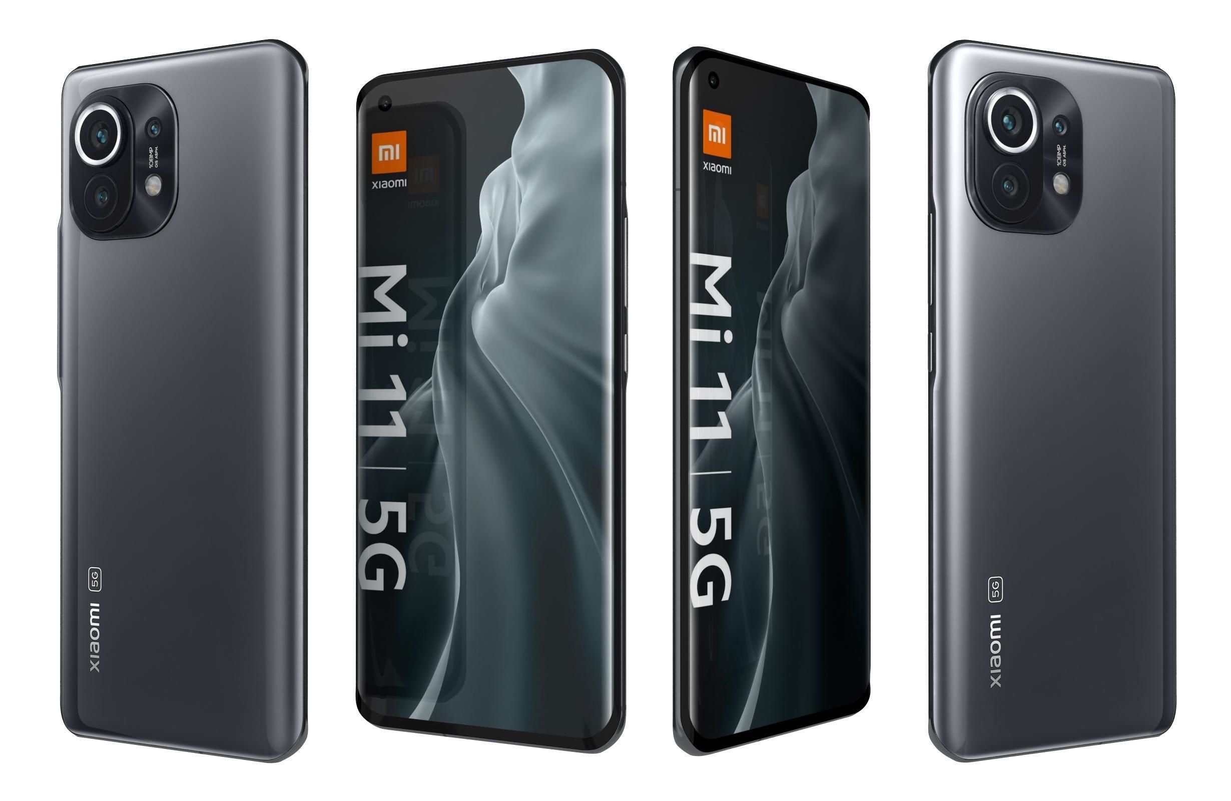 Xiaomi Mi 11 5G All Colors 3D model_10