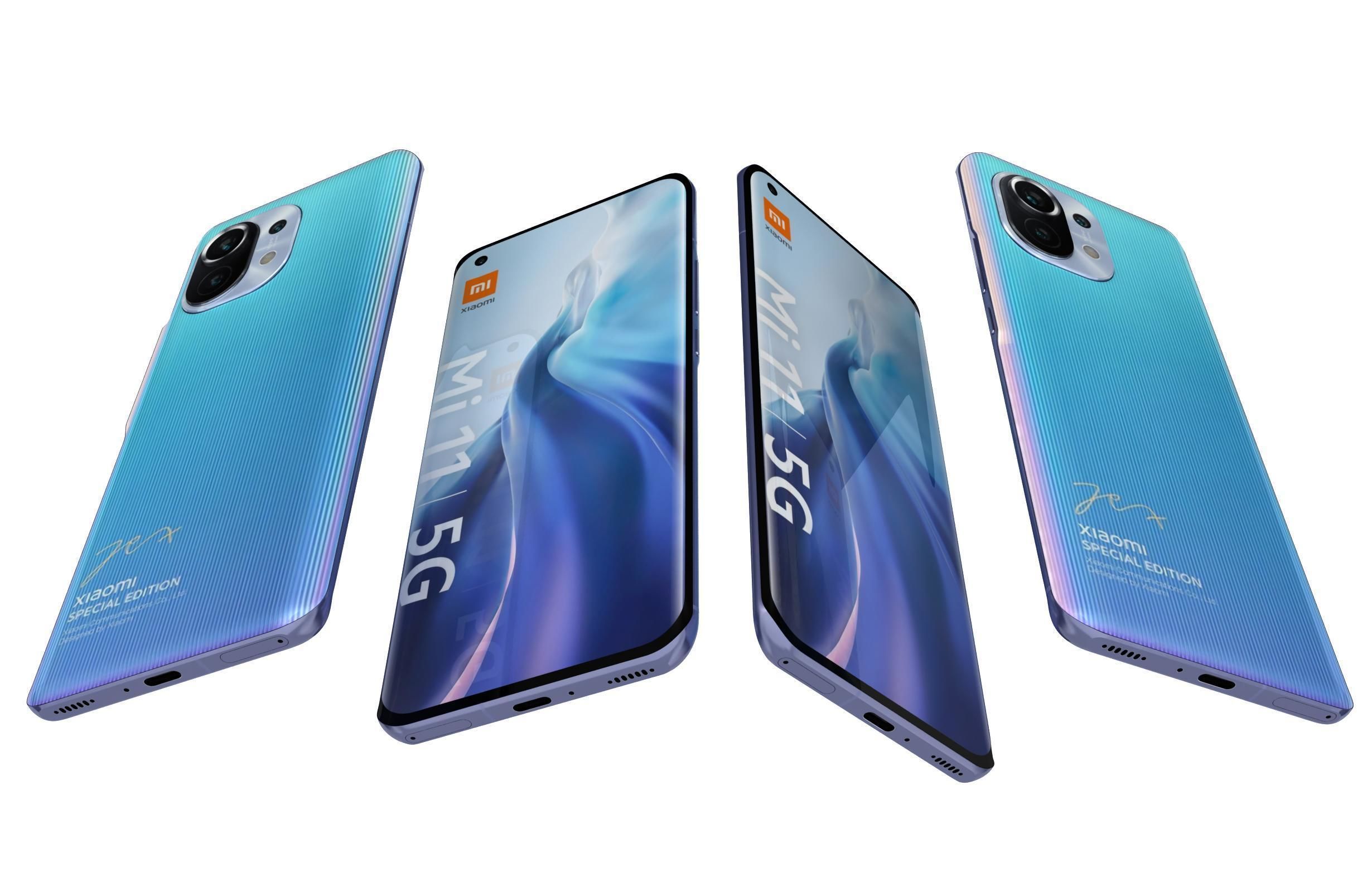 Xiaomi Mi 11 5G All Colors 3D model_29