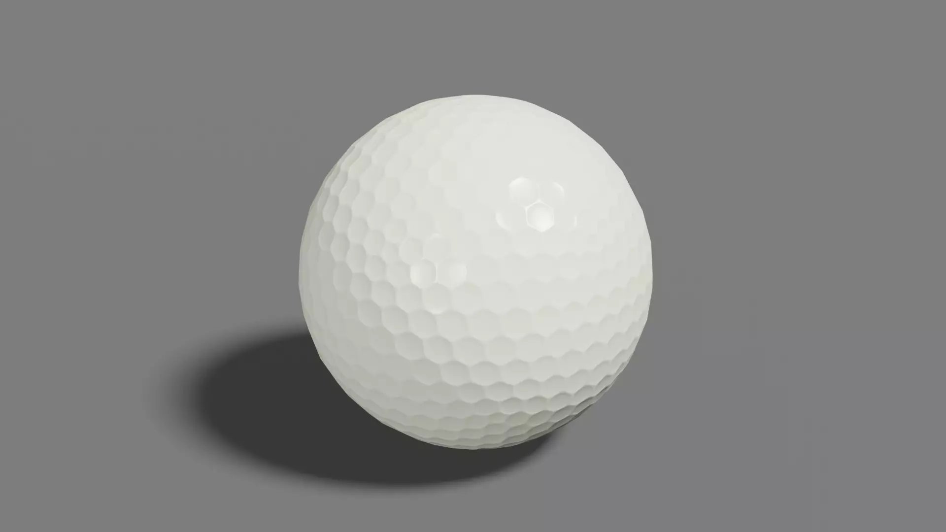 5 balls pack Low-poly 3D model