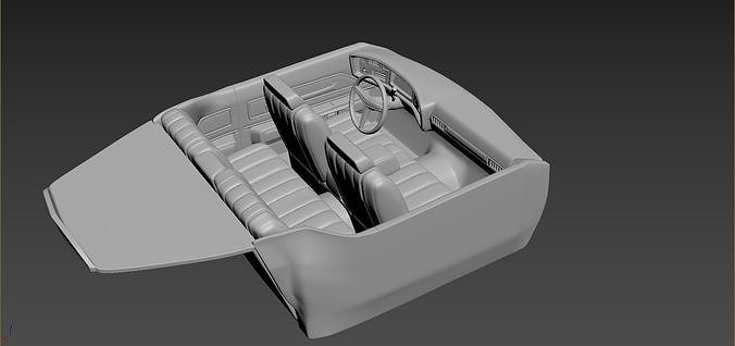 Buick Rievera 1973 3D print model 7