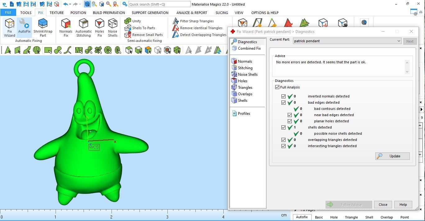 Patrick Star Pendant Sculpture jewelry gold 3D print model_9