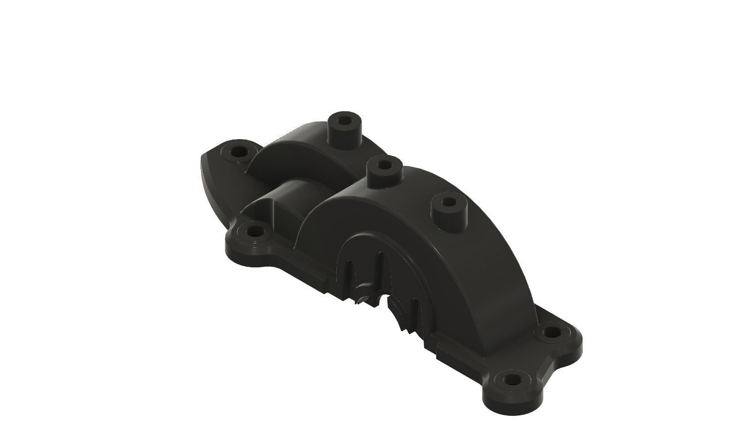 Tamiya TT-01 Type E - gear cover D10 51319 - 3D Print Model 3D print model_4