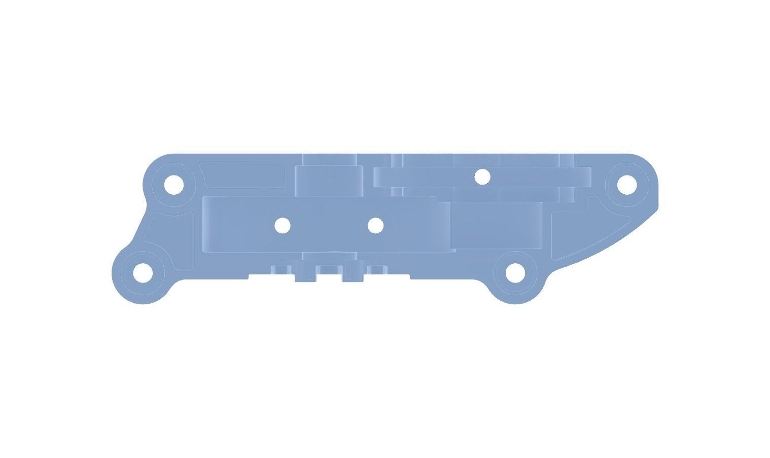 Tamiya TT-01 Type E - gear cover D10 51319 - 3D Print Model 3D print model_3