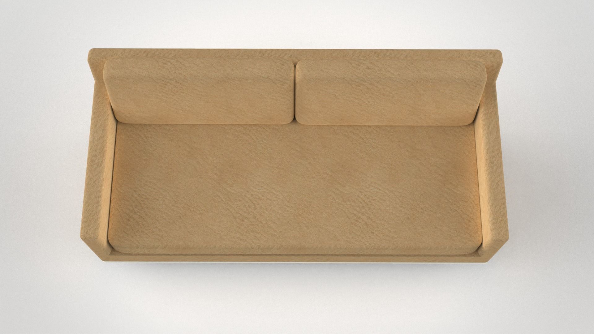 Modern Sofa-004 Low-poly 3D model_3