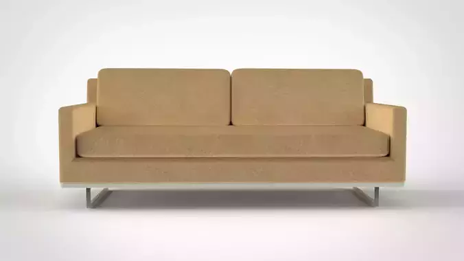 Modern Sofa-004 Low-poly 3D model