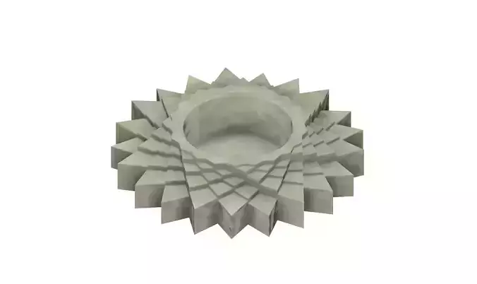 Tea Light Star 3D Printable 