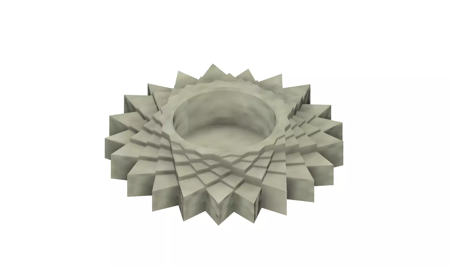 Tea Light Star 3D Printable  3D print model_0